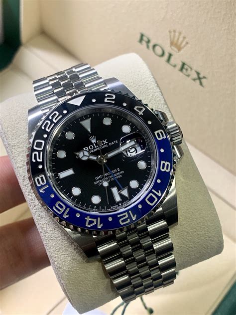 rolex gmt maset ii batman|Rolex Batman original price.